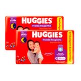 Kit 2 Fralda Roupinha Huggies Supreme Care Tamanho G 70 Unidades Descartáveis