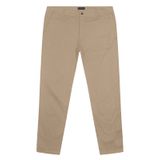 Calça Masculina Plus Size Sarja Twill Diametro Marrom Plus 58
