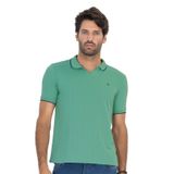 Camila Polo Masculina Em Meia Malha Diametro Verde Gg