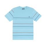 Camiseta Masculina Em Meia Malha Diametro Azul P