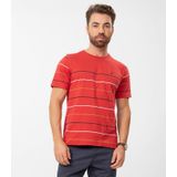 Camiseta Masculina Em Meia Malha Diametro Marrom P