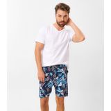 Bermuda Masculina Florida Em Tactel Azul P