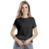 Blusa Camiseta Hering Feminina Em Malha De Algodão Folha