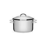 Caçarola Tramontina Solar Aço Inox Fundo Triplo 16cm 1,8 L