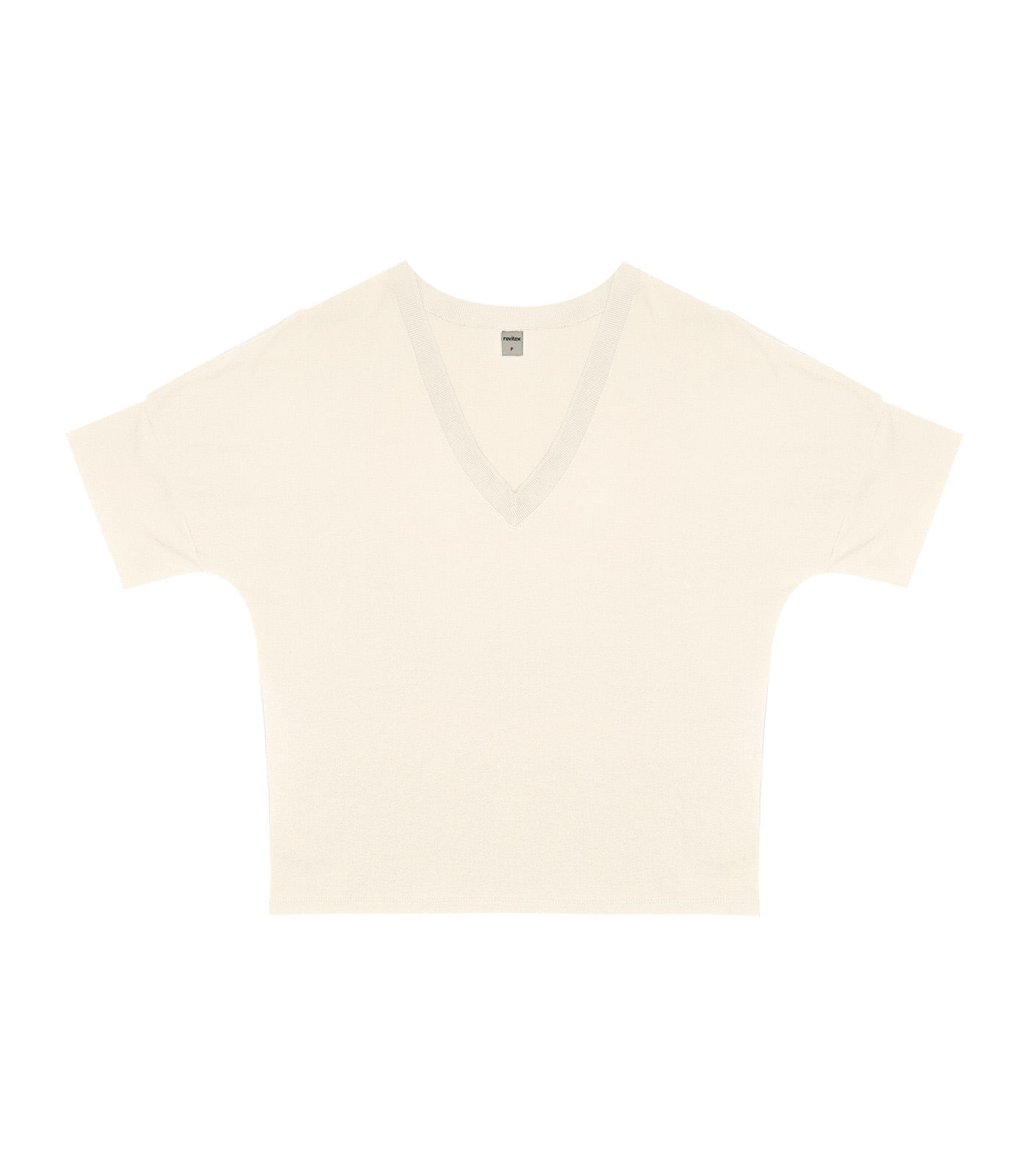 Blusa Feminina Com Recorte Na Manga Rovitex Bege P