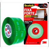 Fita Dupla Face 3m Forte Extreme( 5kg) Trans.24mmx2mt