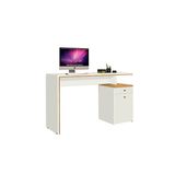 Escrivaninha Mesa De Computador 1 Gaveta E 1 Porta Office