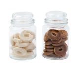 Kit 2 Potes De Vidro Com Tampa Herméticos Redondos 800ml - Mozcada