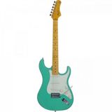 Guitarra Tagima Tg-530 Woodstock Surf Green