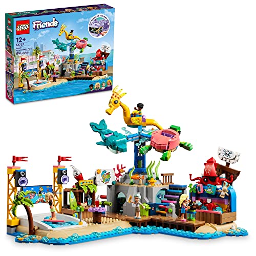 Lego Friends Beach Parque De Diversões 41737 Construção Toy Set