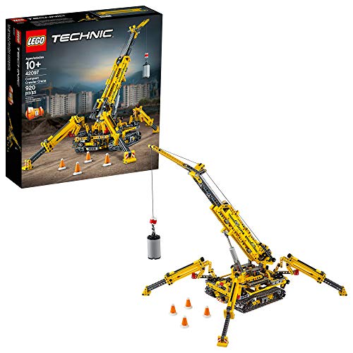 Kit De Construção Lego Technic Compact Crawler Crane 42097 (920