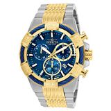 Invicta Masculino 25865 Bolt Analog Display Quartz Two Tone Wa