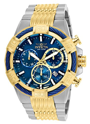 Invicta Masculino 25865 Bolt Analog Display Quartz Two Tone Wa