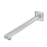 Braço/tubo Quadrado Para Chuveiro/ducha Inox 38cm Luxo