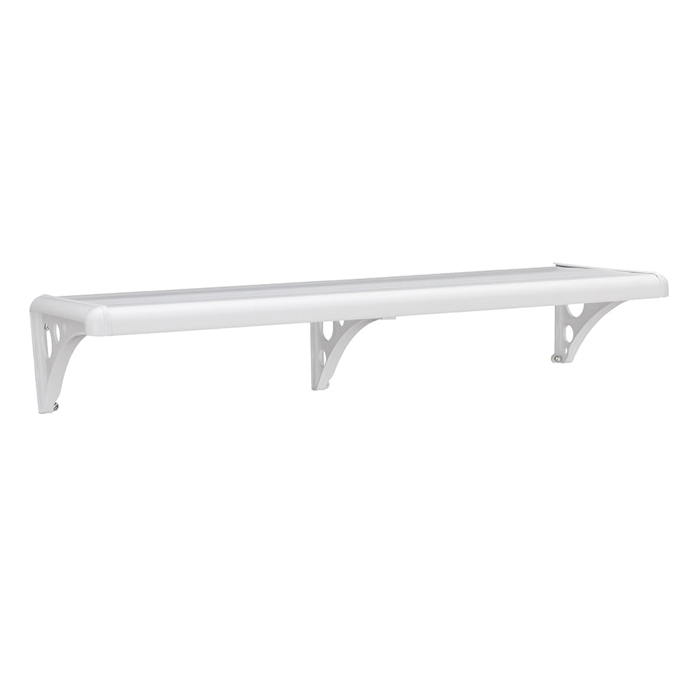 Prateleira Plástica Com Suporte 63 X 30 Cm Astra Branco