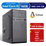 Computador Pc  Intel I5 8500 16 Gb Ddr4 Ssd 240 Gb