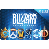 Gift Card Digital Blizzard 100BRL