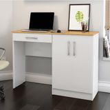 Mesa Para Computador Com 2 Portas 1 Gaveta Space Patrimar