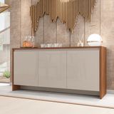 Buffet Aparador Legancy Cedro Off White 3 Portas