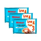 Kit 3 Barra De Cereais Ritter Avelã E Aveia Com Chocolate Leve 4 Pague 3 Com 4 Unidades De 20g Cada