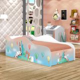 Mini Cama Fun Volta Ao Mundo Infantil Com Colchão