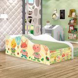 Mini Cama Fun Fazendinha E Balões Infantil Com Colchão