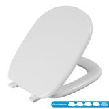 Assento Sanitário Almofadado Paris/sabatini Astra Neve 89