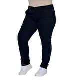 Calça Feminina Sarja Esporte Fino Com Bolso Embutido
