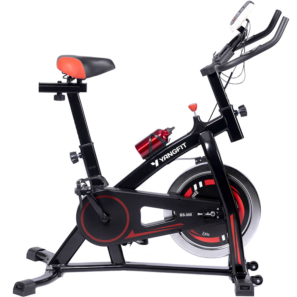 Bicicleta Ergométrica Spinning Roda Inércia 13kg Pro Yangfit