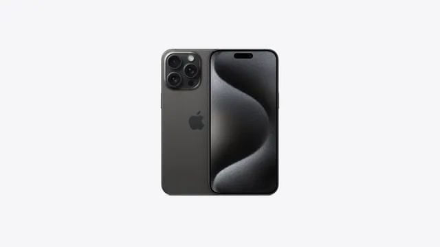 Apple Iphone 15 Pro Max De 256gb — Titânio Preto