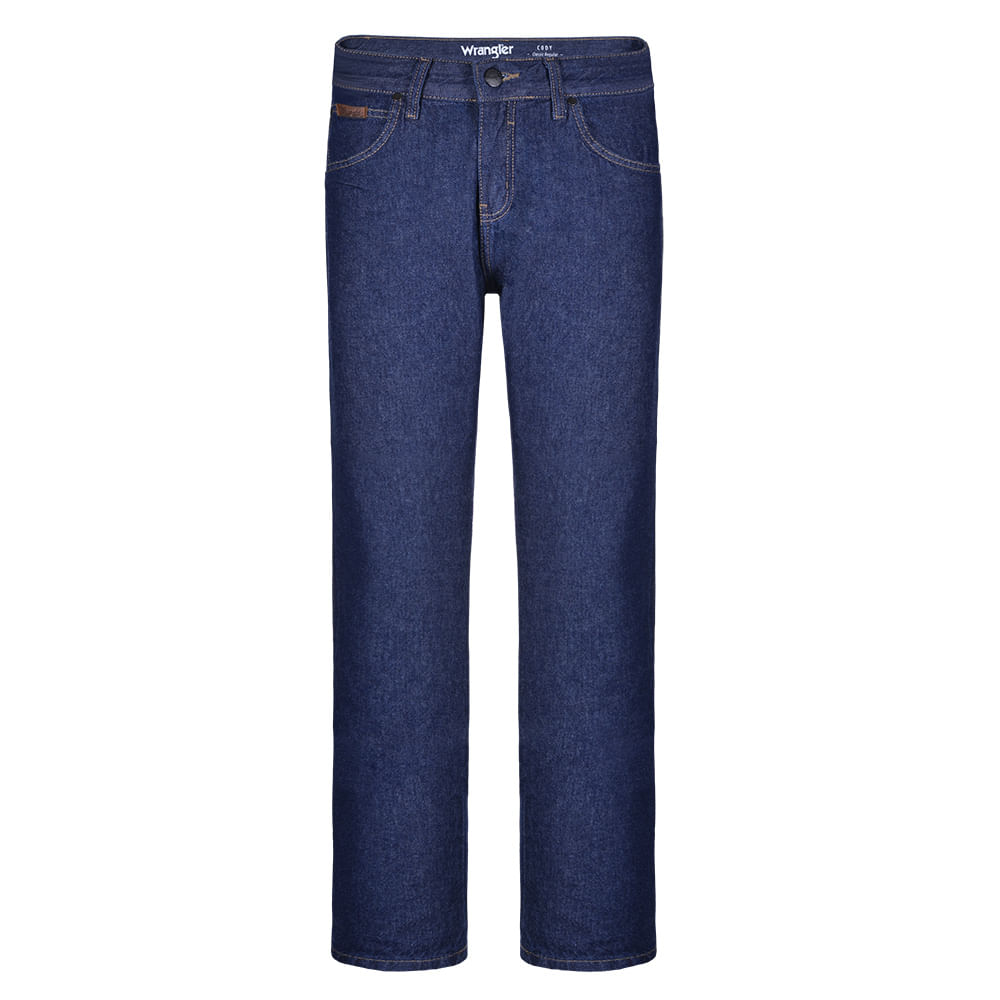 Calça Jeans Wrangler Masculina Amaciada Urbano Cody - 36 - Azul