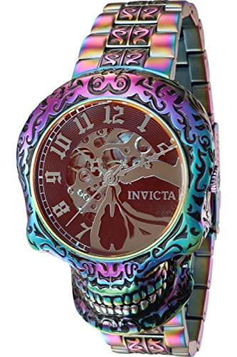 Invicta Masculino 50mm Artist Series Skull Skeletoni Automático