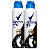 Kit 2 Desodorante Para Os Pés Rexona Sport 153ml