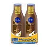 Deo Hidratante Nivea Beleza Radiante Cuidado Intenso Pele Negra Hidratacao Profunda 2 Unidades Com 400ml Cada