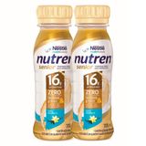 Kit 2 Nutren Senior Baunilha Suplemento Alimentar 200ml