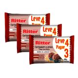 Kit 3 Barra De Cereais Ritter Brigadeiro E Aveia Com Chocolate Leve 4 Pague 3 Com 4 Unidades De 20g Cada