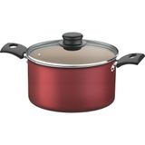 Caldeirão Turim Tramontina Em Alumínio Com Revestimento Antiaderente - Vermelho 20cm Tramontina