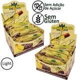 Kit 2 Cx Bananinha Café Chocolate Diet Sem Açúcar Sem Glúten 20x28g