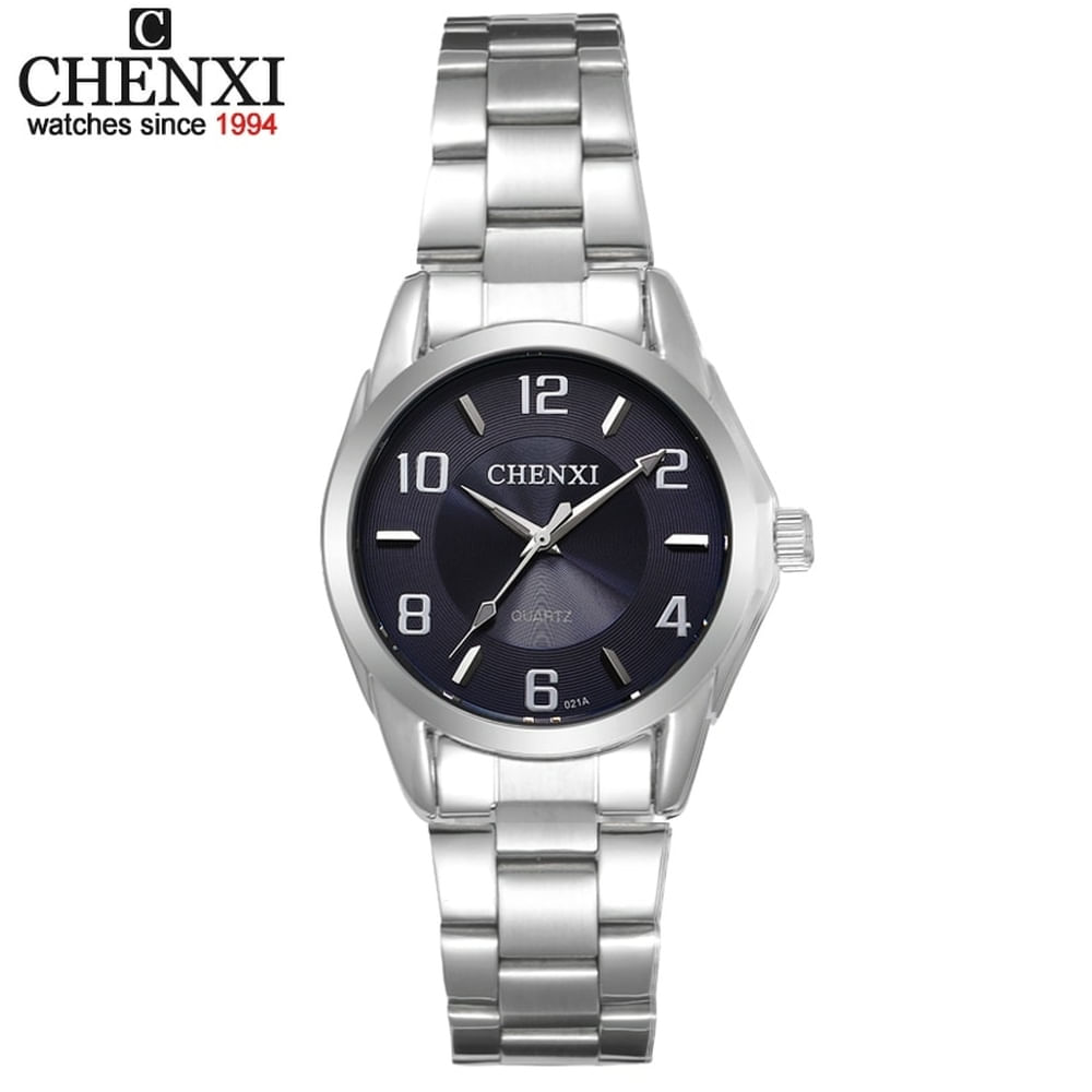 Relogio Feminino Chenxi Cx-021a À Prova D&#39;água Azul