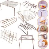 Kit Organizador Para Armário Com 7 Peças Viena Lavanda | 03 Bel