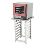 Kit Forno Bancada Prp004 Plus Rosa 220v + Mesa Mes004 Progas