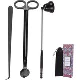 3-em-1 Kit De Velas Conjunto De Acessórios De Vela Aparador De Mecha De Velas