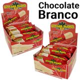 Kit 2 Cx Bananinha Com Chocolate Branco Tradicional Natural 20x28g