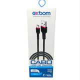 Cabo Tipo C Usb-c 2.4a Turbo 3m Cbx-u2c13m3tc 4113 - Exbom