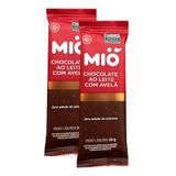 Kit 2 Chocolate Mió Ao Leite Com Avelã Zero 20g