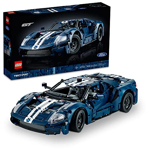 Lego Technic 2022 Ford Gt 42154 Kit Modelo De Carro Para Adultos T