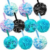 10 Pcs Buchas De Chuveiro Banho Chuveiro Bucha Esponja Esfoliante