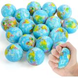 20 Pcs Globo Squeeze Bolas 25 Polegadas Terra Stress Relief Bal