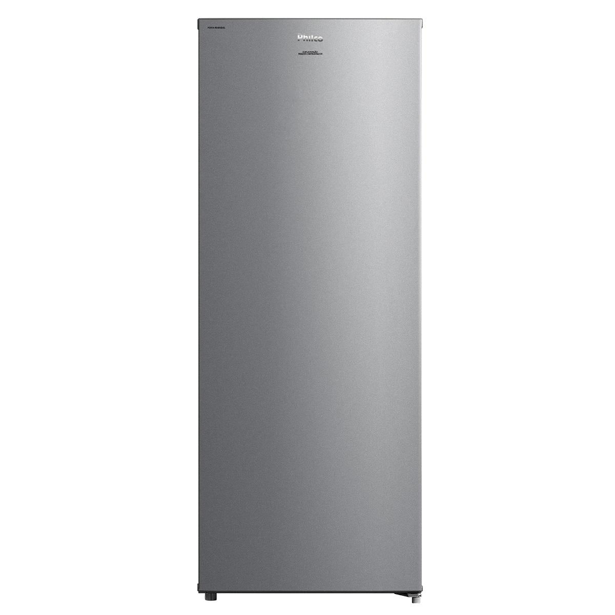 Freezer Vertical Philco 201 Litros Dupla Função Congelador Ou Refrigerador Prata Pfv205i - 127v