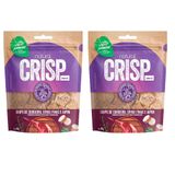 Kit 2 Un. Petisco Snack Natural Crisp Para Cães Chips Cordeiro, Ervas Finas E Aipim 80g